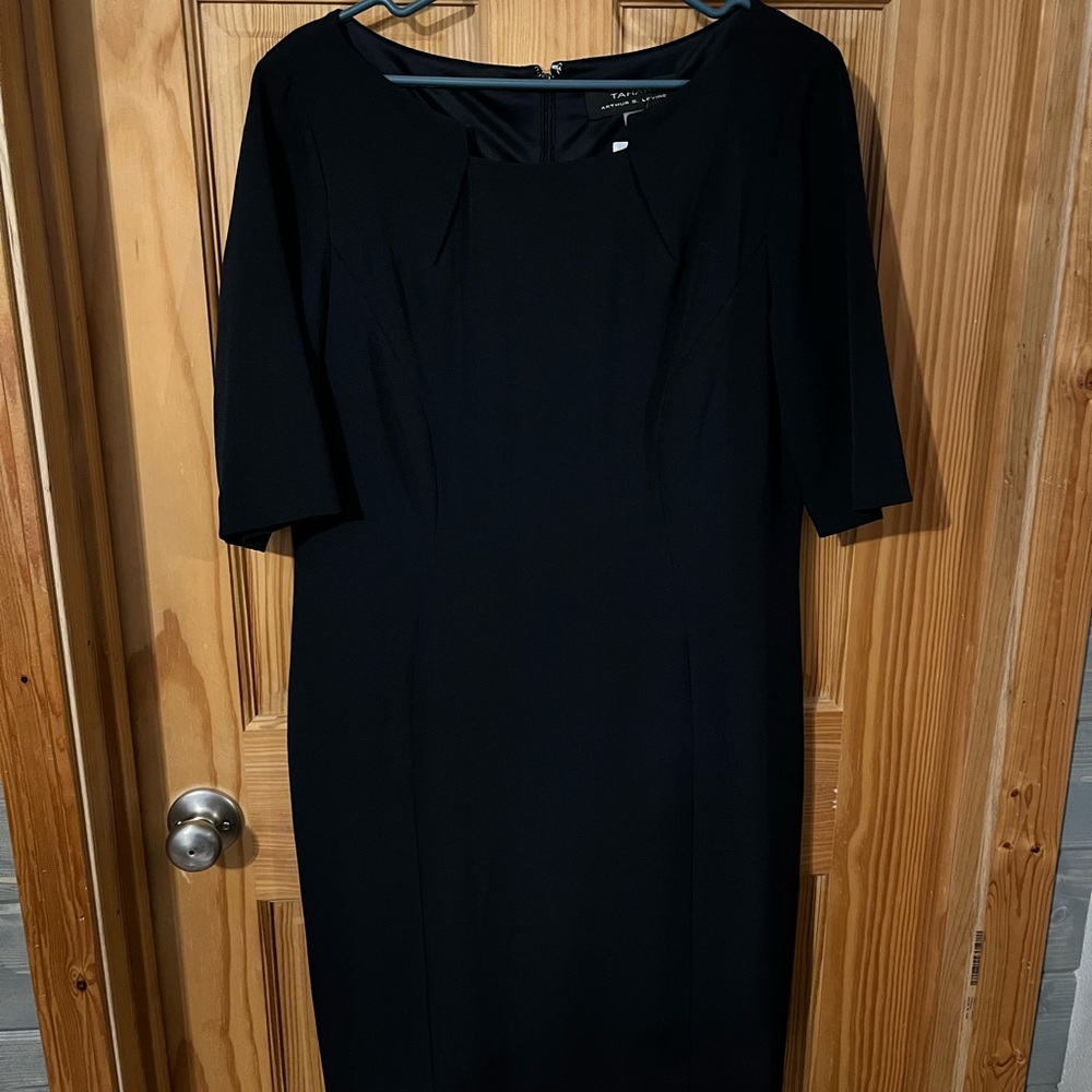 Navy blue dress